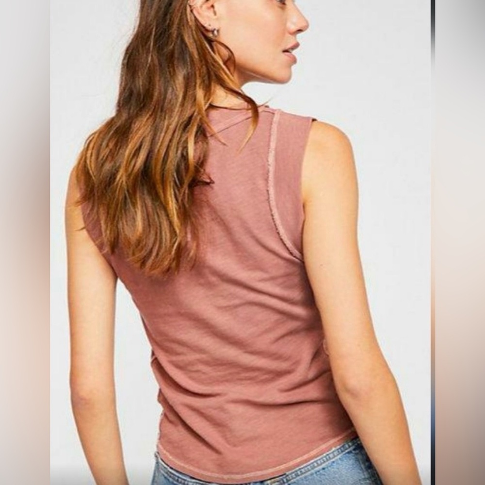 Free People Pink Tank Top